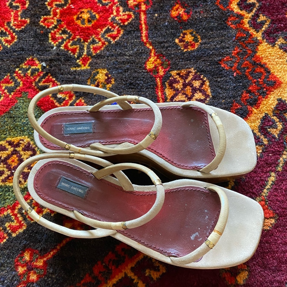 Vintage Marc Jacobs Flatform Platform Sandals - Picture 3 of 5